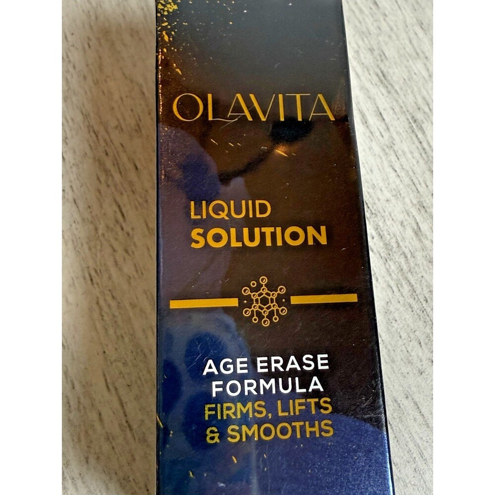 New OLAVITA Age Erase Formula Liquid Solution Anti-aging 1.01 OZ30mL Sealed NIB